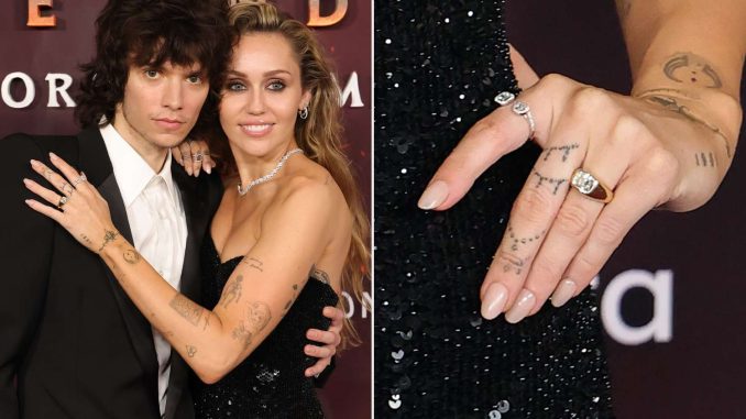 Miley Cyrus Engagement Ring Cost/ Worth - Loadedmore.ng